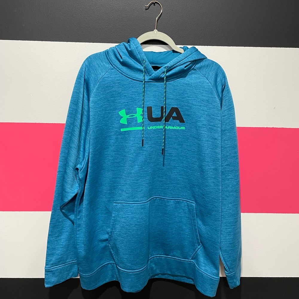 Blue Under Armour XXL Loose Fit Hoodie